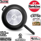 Hawkins CXT50 Contura Hard Anodized Induction Compatible Extra Thick Base Pressure Cooker
